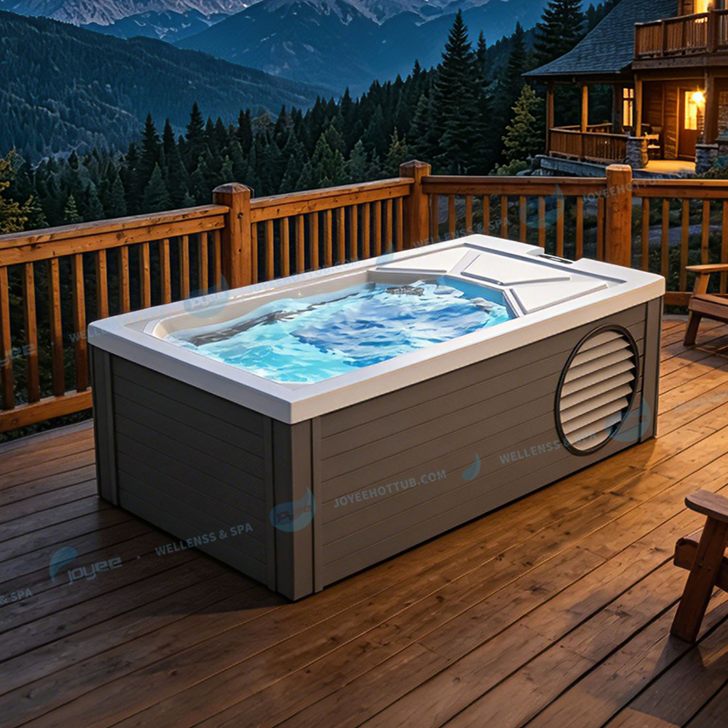 Spa mit zwei Zonen