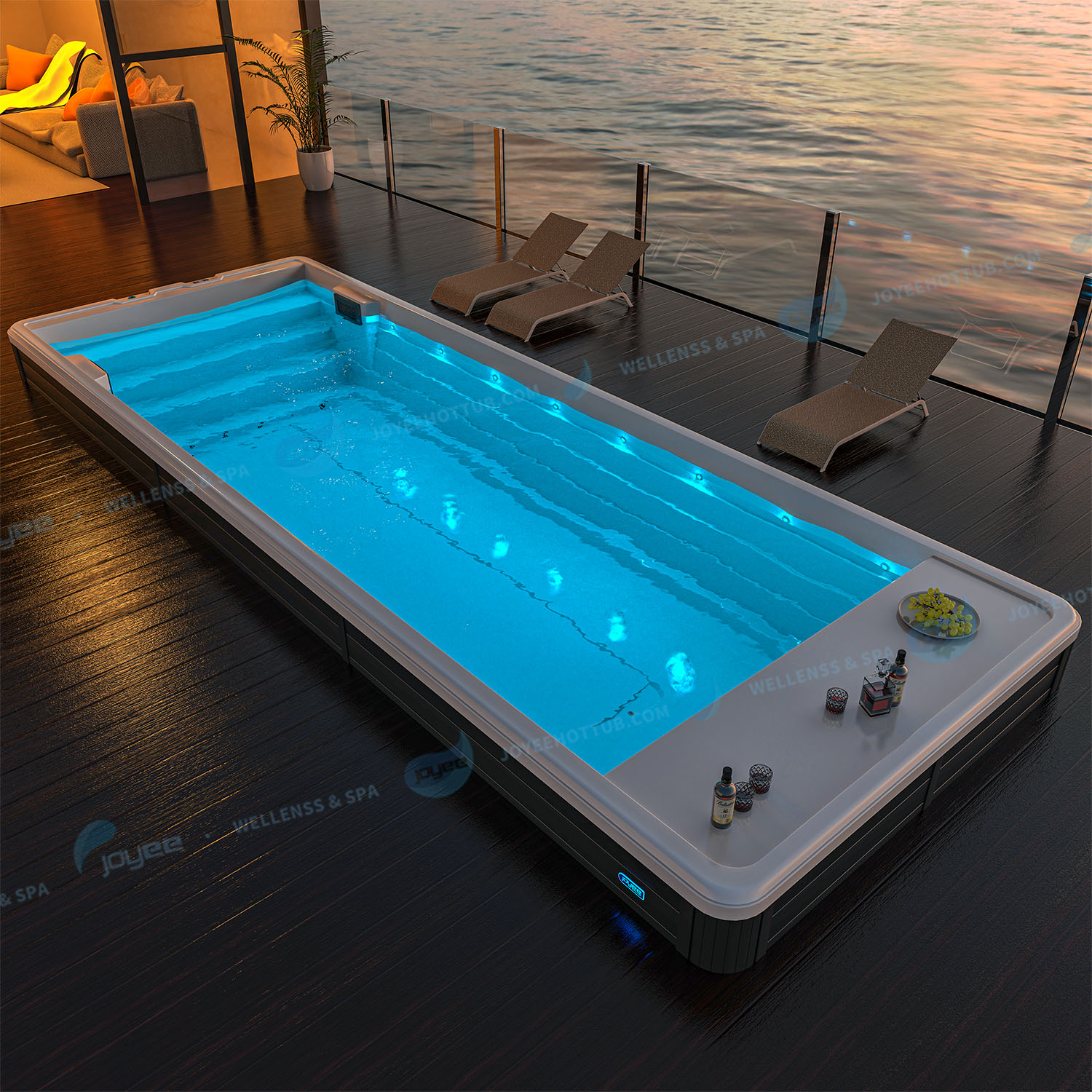 endloser Spa-Pool