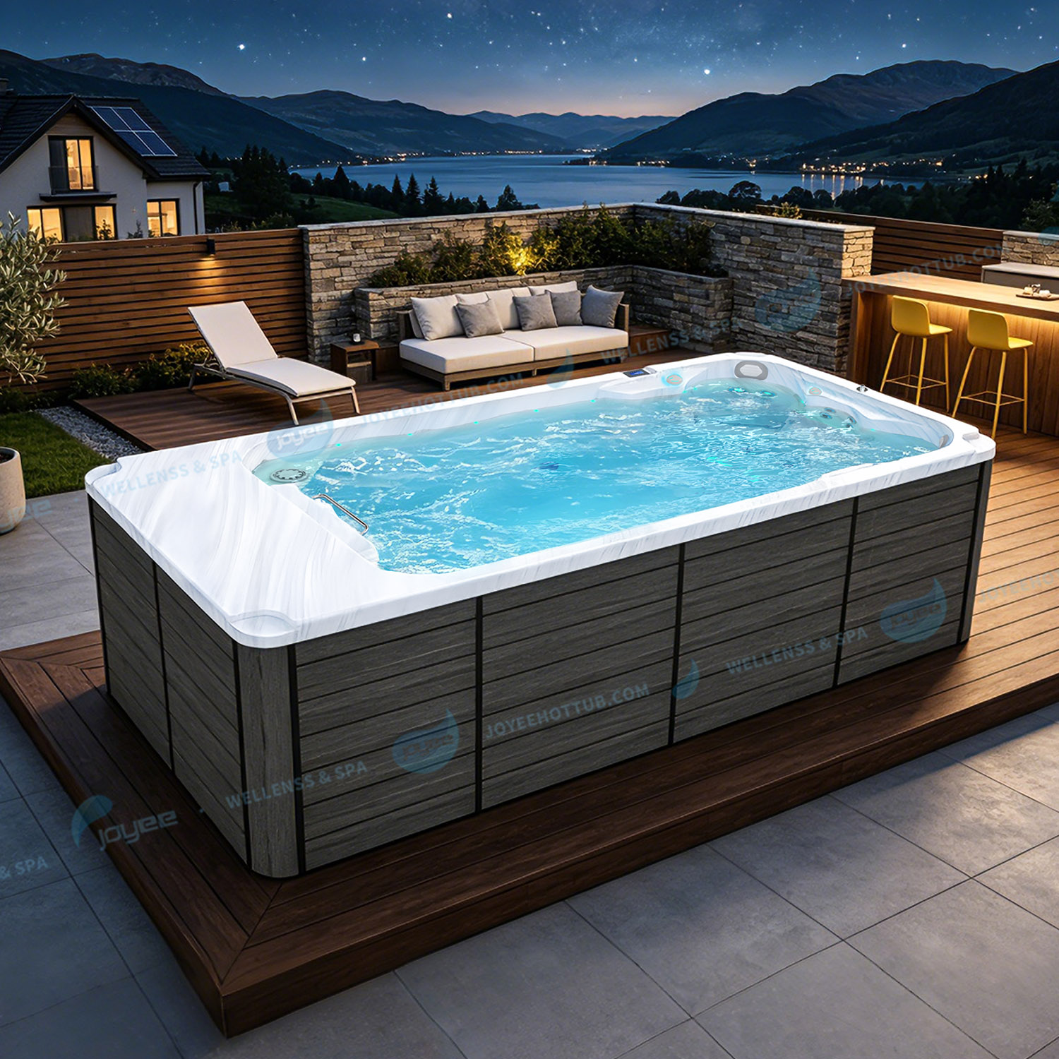 endloser Spa-Pool