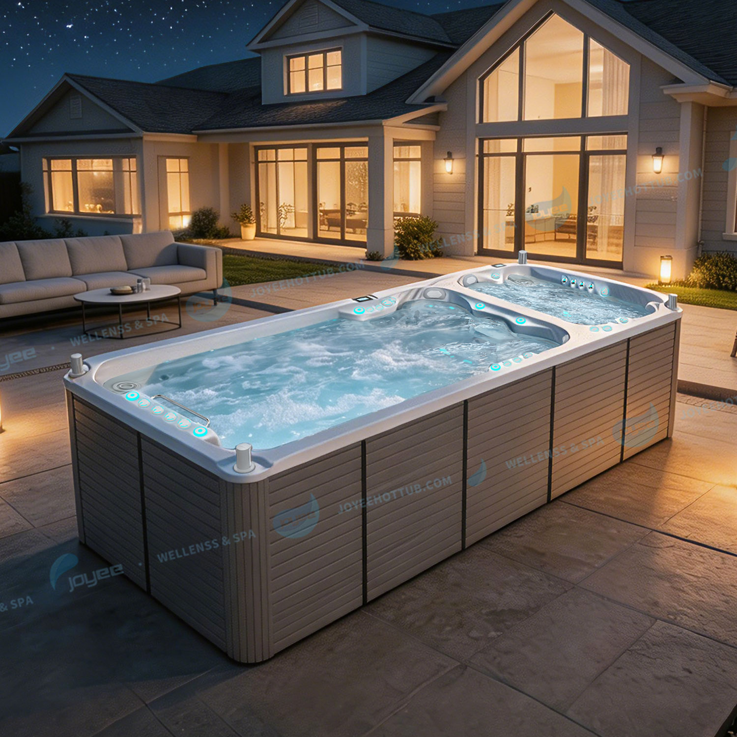 endloser Spa-Pool