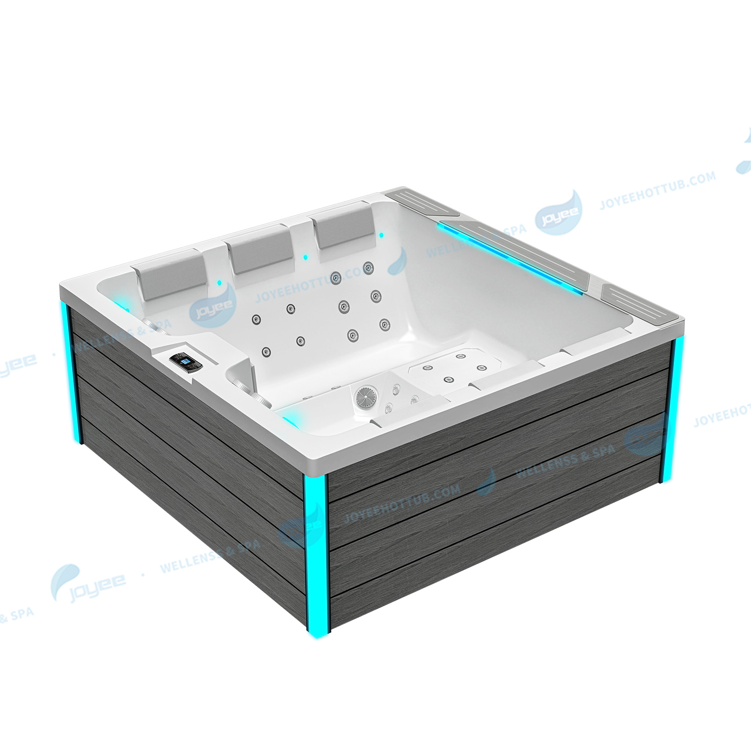 Whirlpool im Freien für 6 Personen