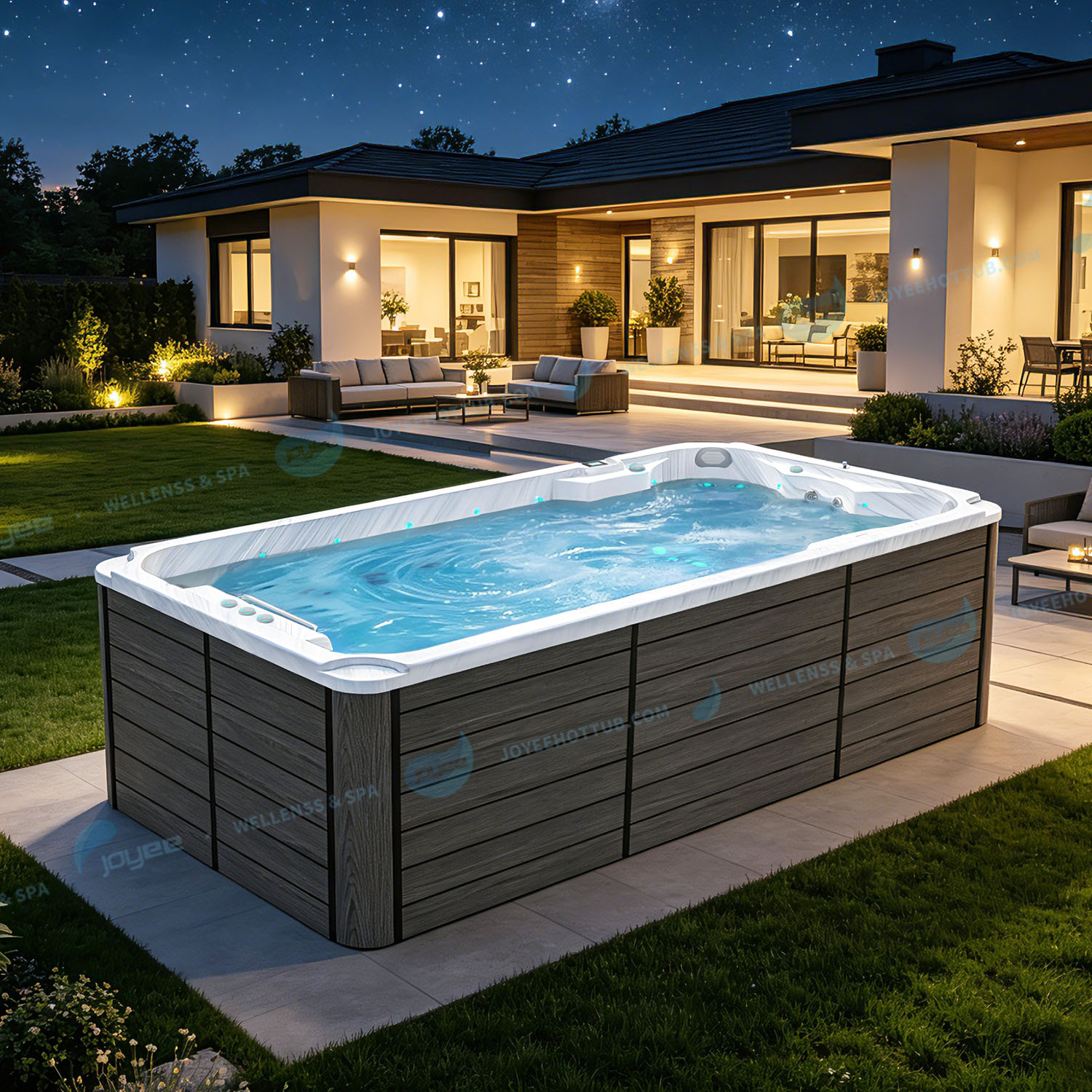 endloser Spa-Pool