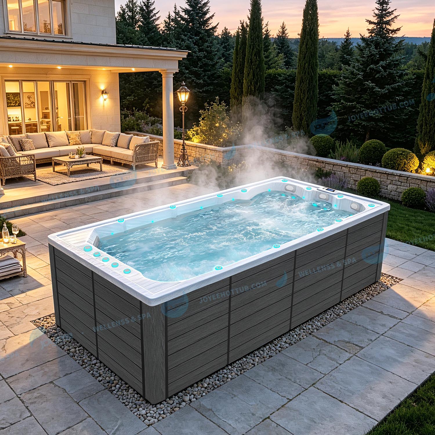 endloser Spa-Pool