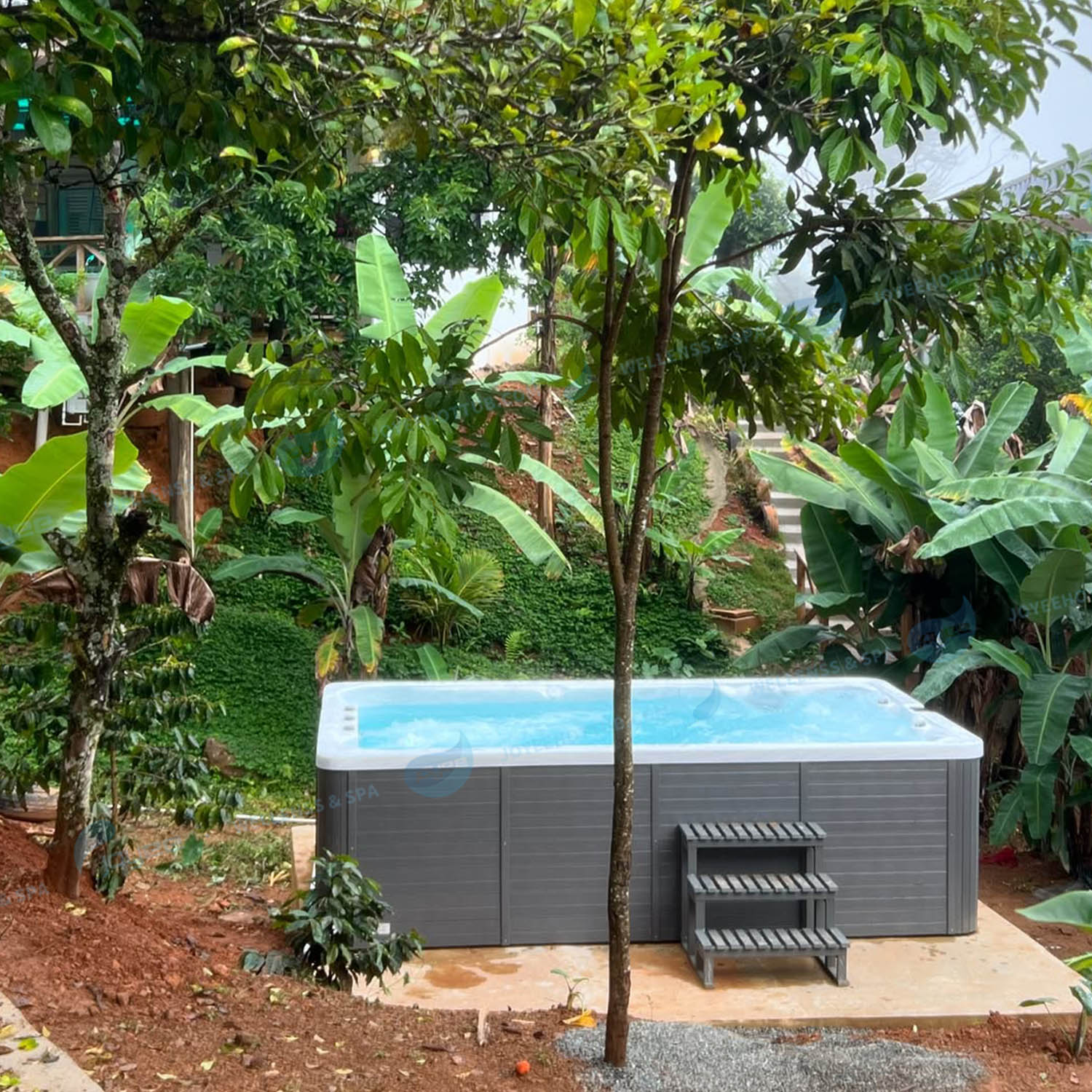 endloser Spa-Pool